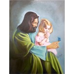 La niña y Jesús