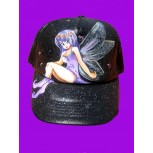 Purple fairy gorra personalizada