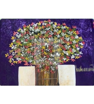 FLORAL EN MORADO
